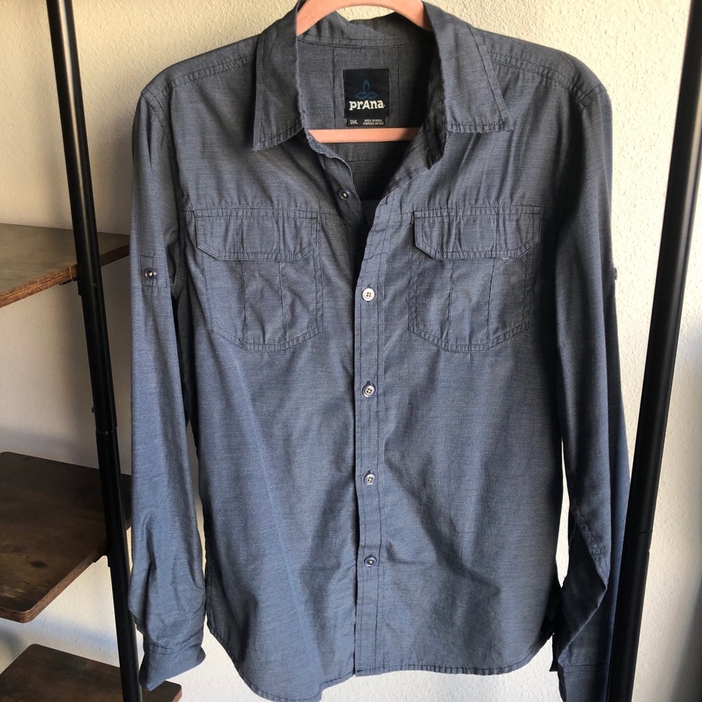 PrAna Casual Button Down
